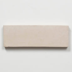 Single no Hands Evelyn Off-White Handmade Bejmat Satin Tile 100 x 50mm BYREA2 - The Blue Space