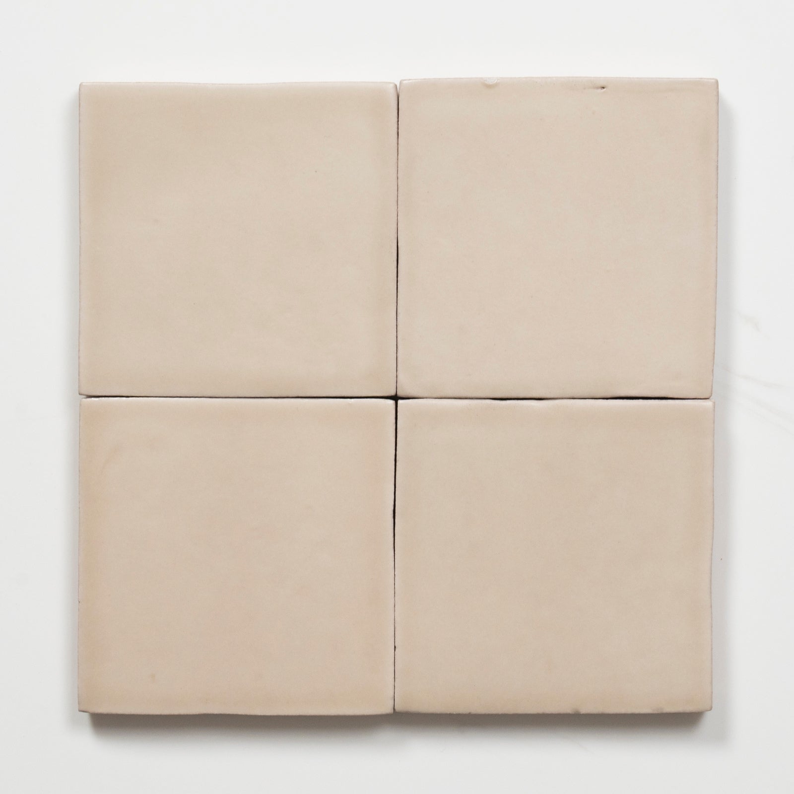 Faces Evelyn Off-White Handmade Zellige Satin Tile 100 x 100mm BYREA1 - The Blue Space