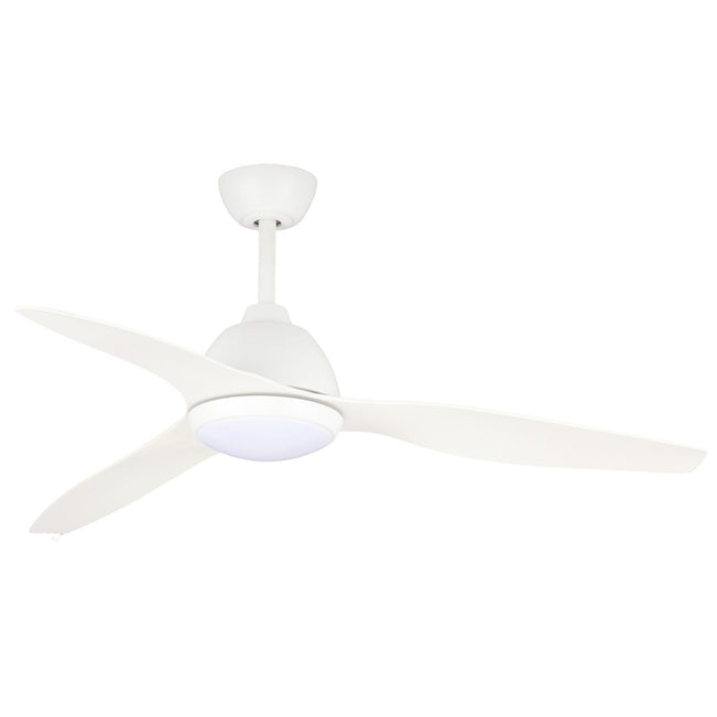 Fanco Breeze 48'' (122cm) AC Ceiling Fan with LED Light - White F0111/101B - The Blue Space