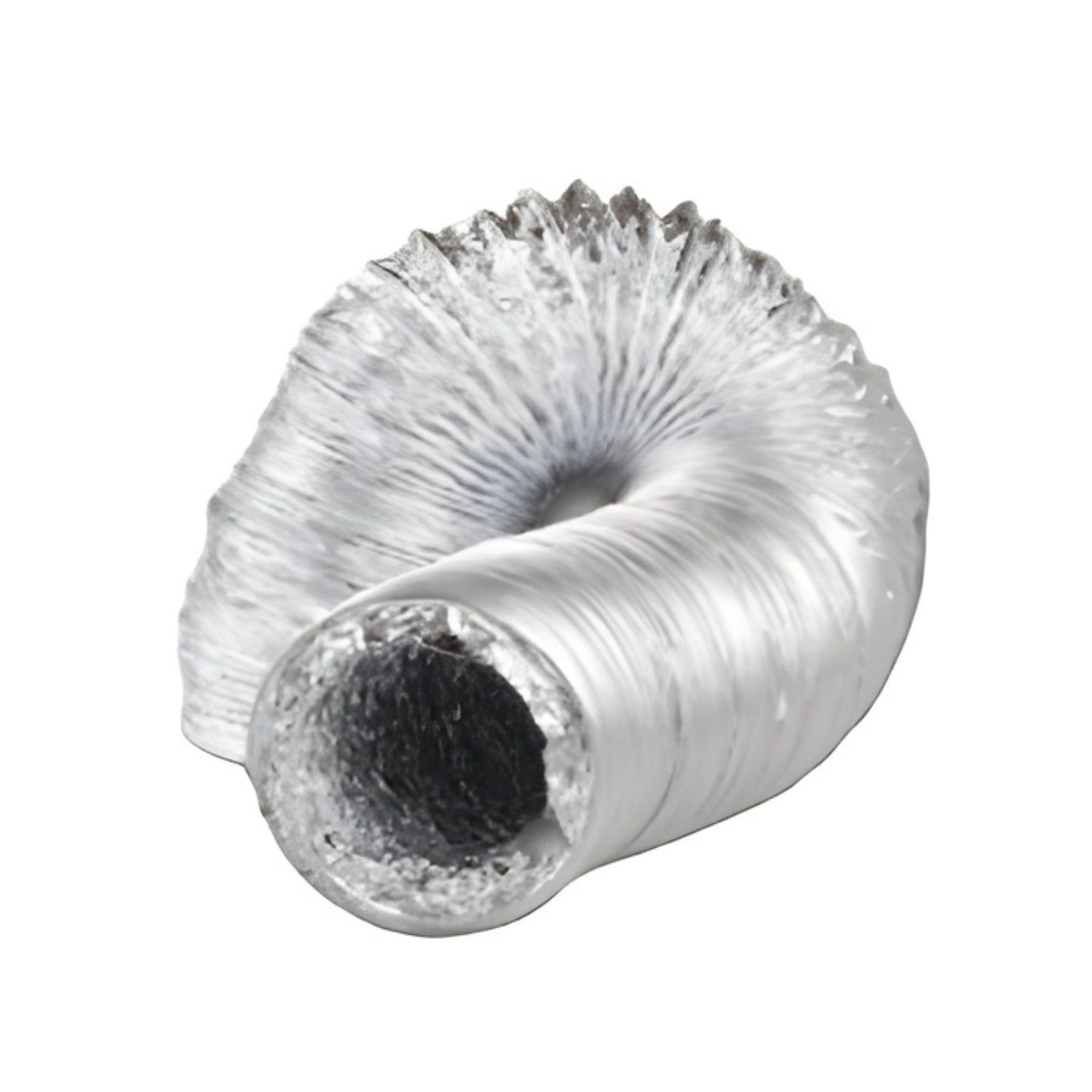 Flexible Duct Fanco Designer 150mm Round Bathroom Ventilation Kit White EKEVROTT150 - The Blue Space
