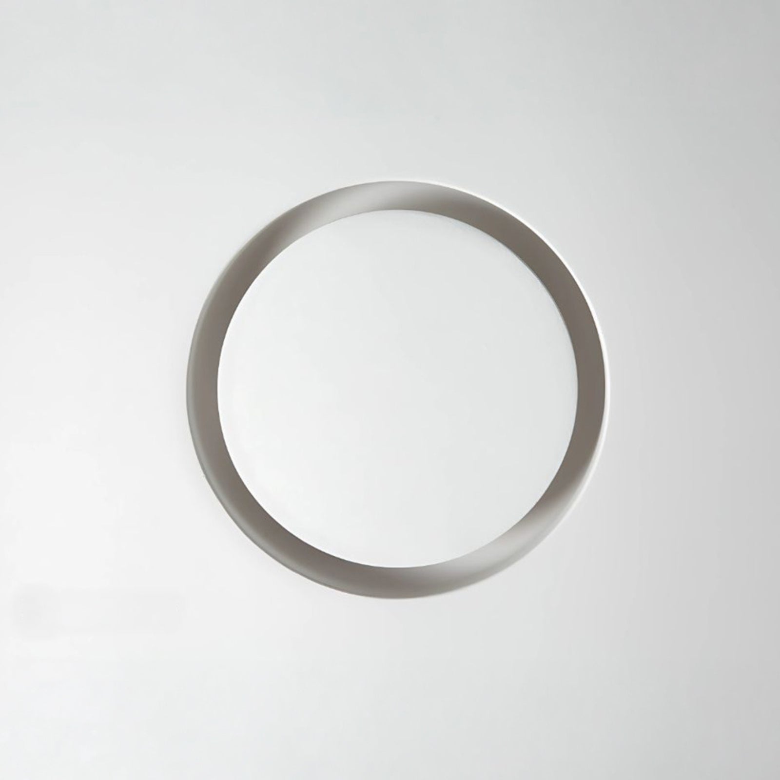 Installed Underside Fanco Designer 150mm Round Bathroom Ventilation Kit White EKEVROTT150 - The Blue Space