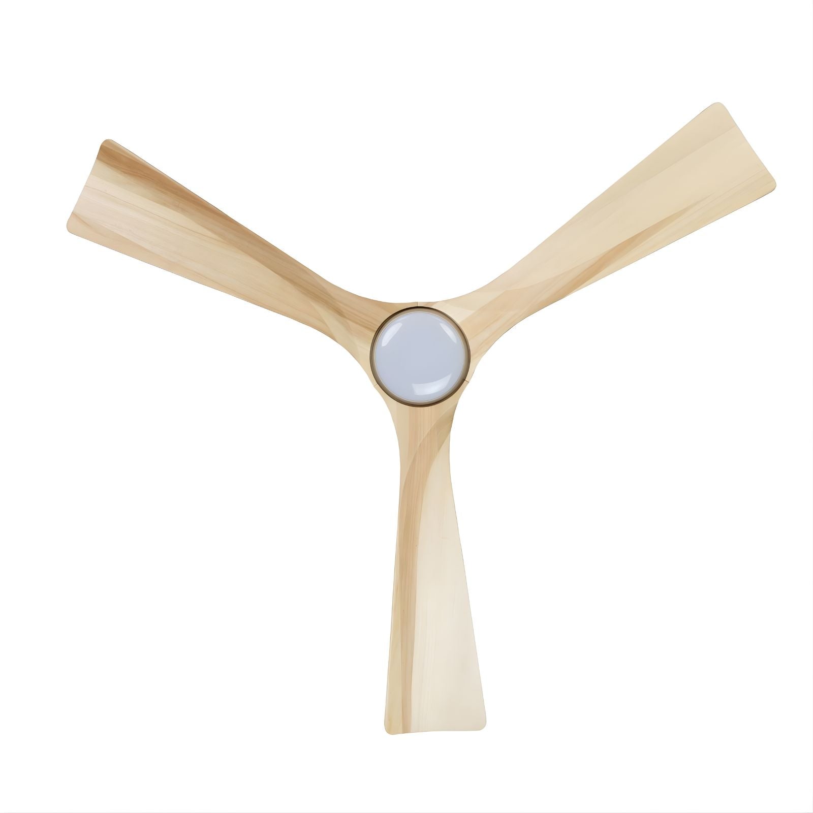 Blades Fanco EarthFirst Gaia 48" (122cm) DC Ceiling Fan with LED Light - Ecru and Natural Timber KF2201/619A - The Blue Space