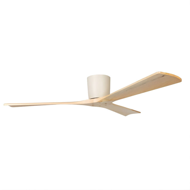 Fanco EarthFirst Gaia 54" (137cm) DC Ceiling Fan - Ecru and Natural Timber F2210/619A - The Blue Space