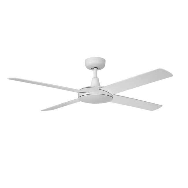 Side Fanco Eco Silent 52'' (132cm) DC Ceiling Fan - White F1120/101B - The Blue Space