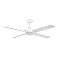 Fanco Eco Silent Deluxe 52'' (132cm) DC Ceiling Fan - White F1200/101B - The Blue Space