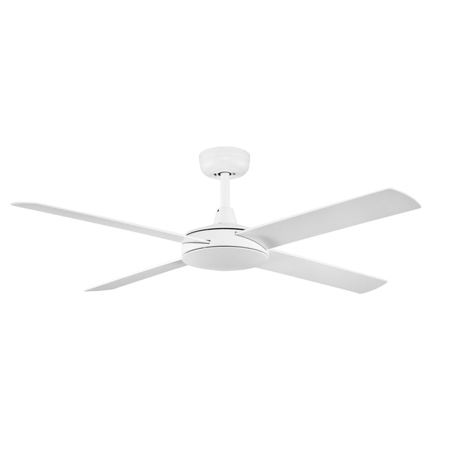 Fanco Eco Silent Deluxe 52'' (132cm) DC Ceiling Fan - White F1200/101B - The Blue Space
