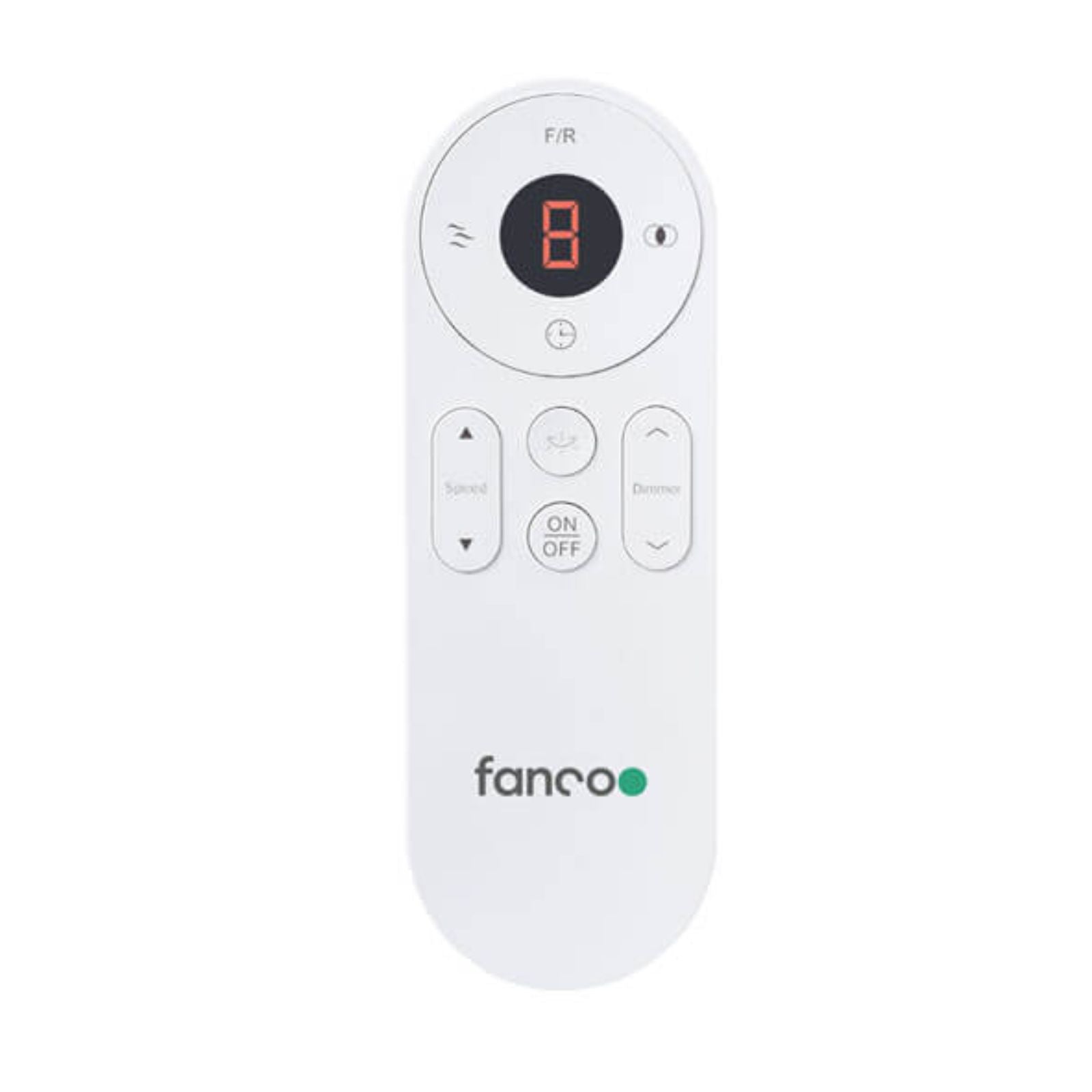 Remote Fanco Eco Silent Deluxe DC 1420mm Ceiling Fan with Remote & Wall Control White W-CFFCESD24WH-WC - The Blue Space