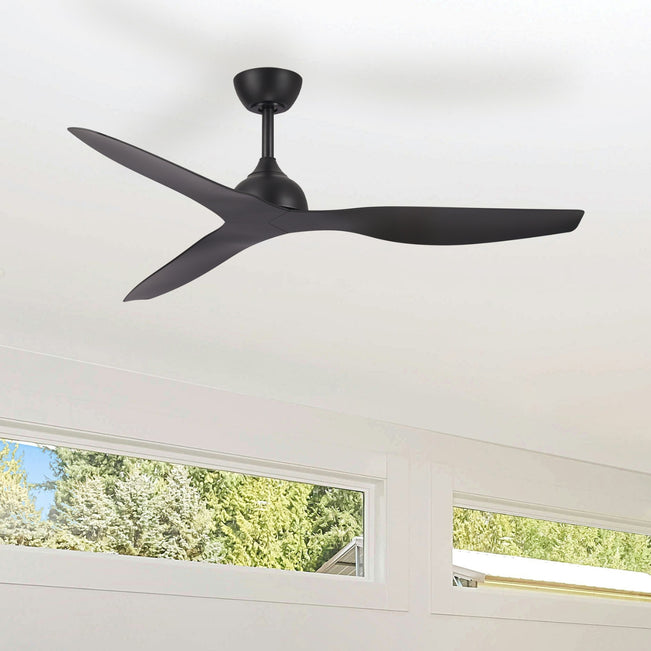 Lifestyle Fanco Eco Style 52'' (132cm) DC Ceiling Fan - Black F4010/202A - The Blue Space