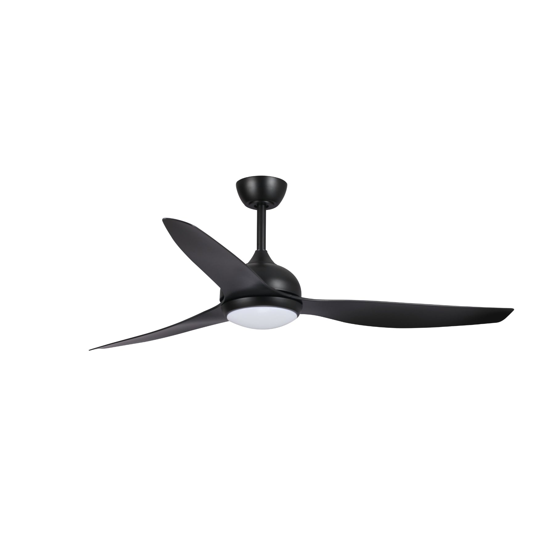 Fanco Eco Style 52'' (132cm) DC Ceiling Fan with LED Light - Black F4011/202A - The Blue Space