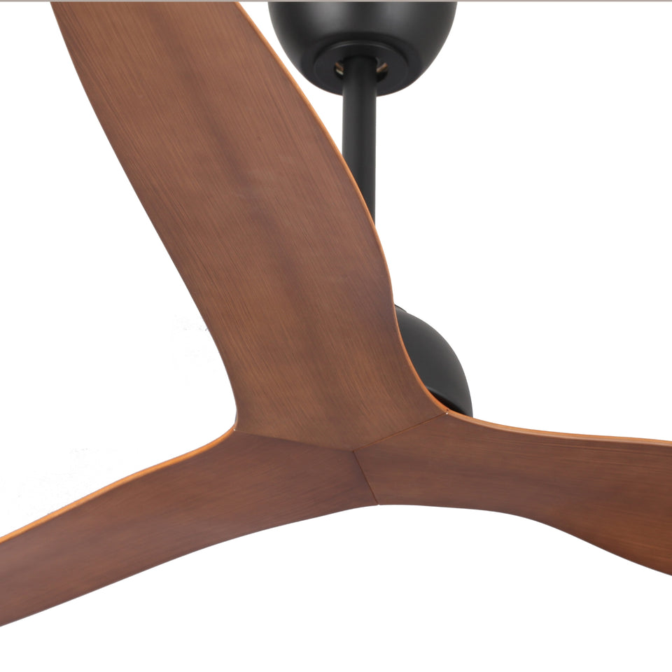 Fanco Eco Style 60'' (152cm) DC Ceiling Fan - Black and Koa