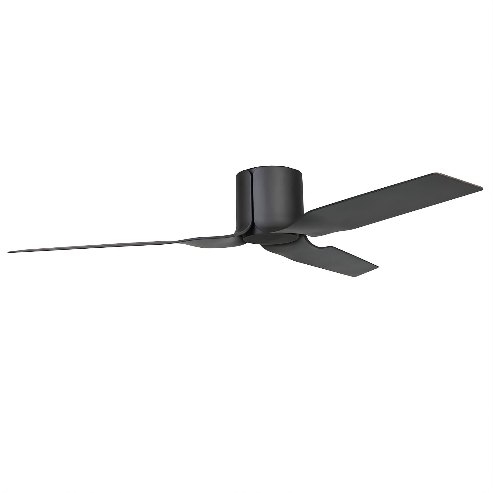 Side Fanco Flow 52'' (132cm) DC Ceiling Fan - Black F0150/202A - The Blue Space