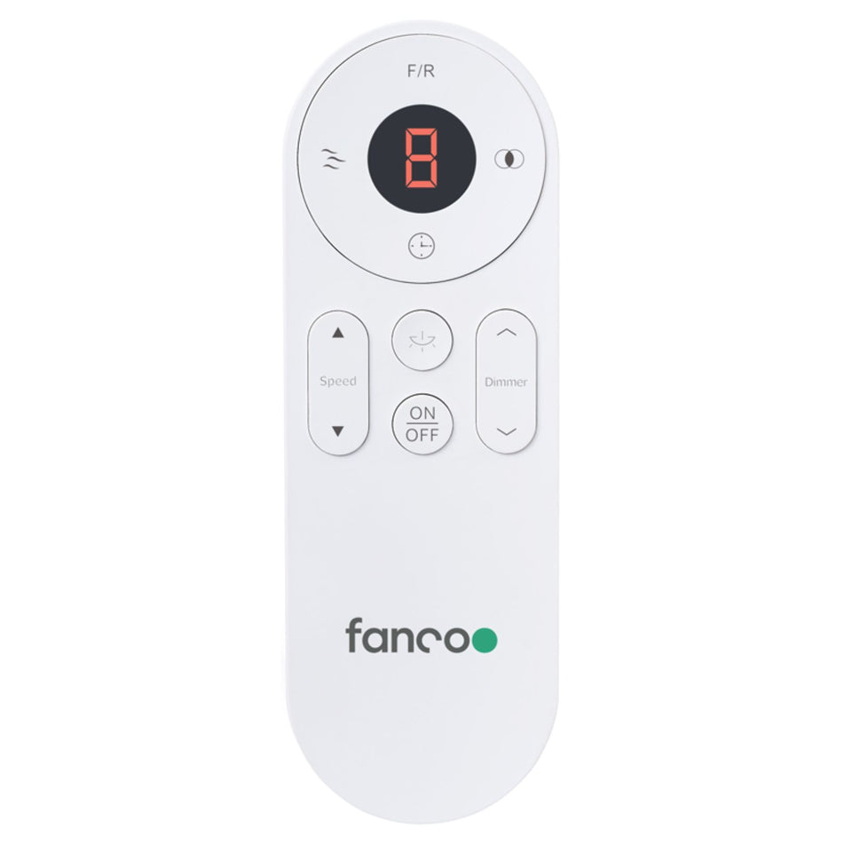 Fanco Horizon High Airflow 64" (162cm) DC Ceiling Fan - White