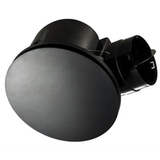 Fanco Hybrid 250 Round Exhaust Fan Black W-ECVUHBM10-RMB - The Blue Space