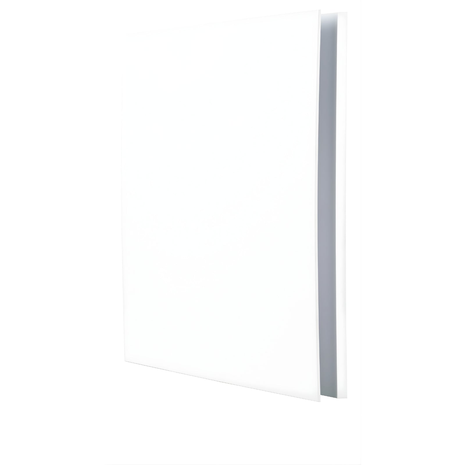 Cover Fanco Hybrid 250 Square Exhaust Fan White  W-ECVUHBM10-SQW - The Blue Space