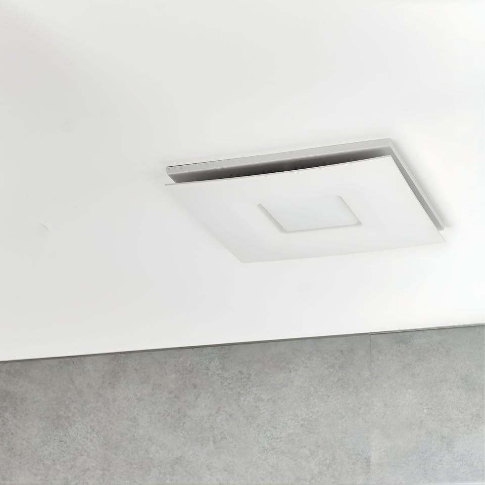 Fanco Hybrid 250 Square Exhaust Fan with with LED White