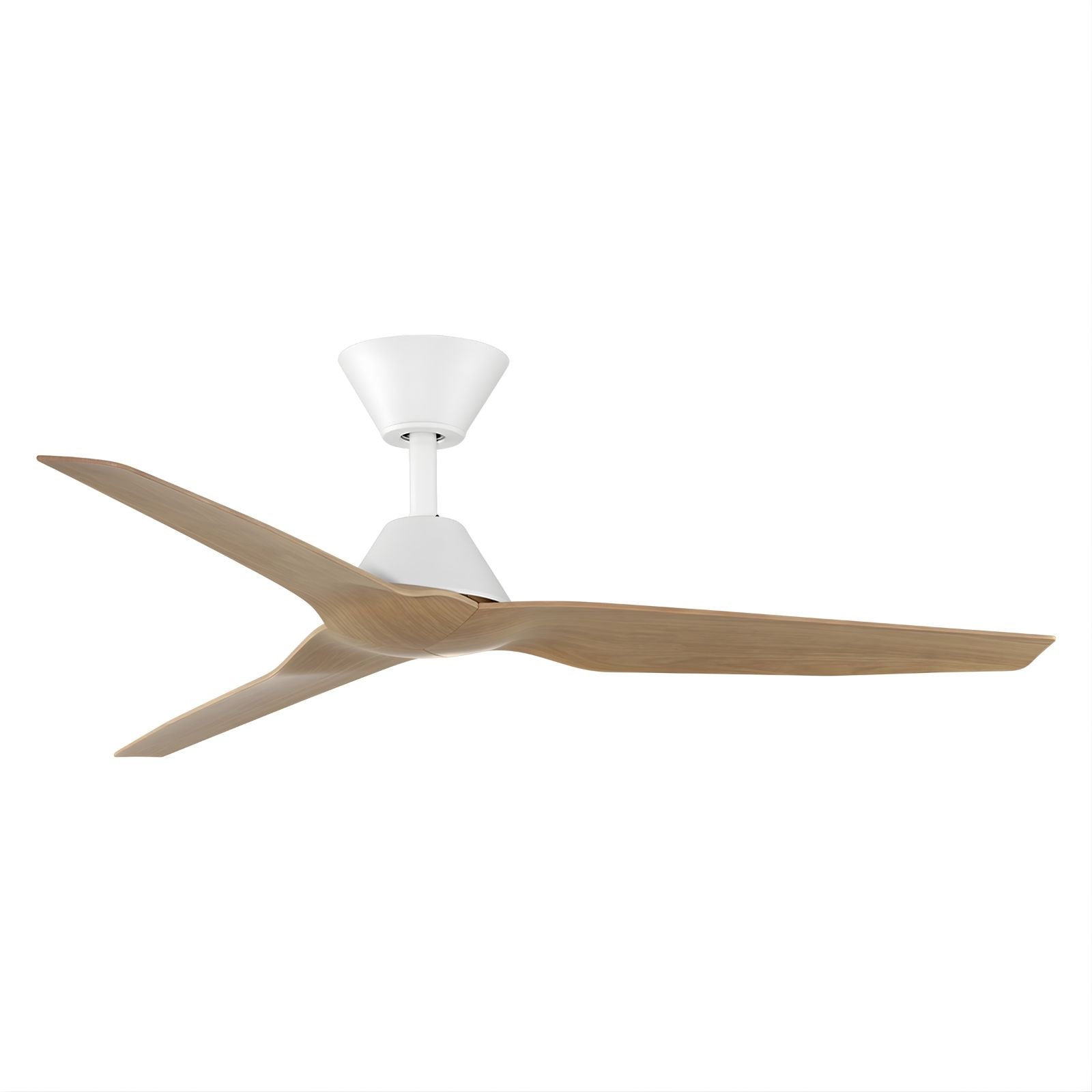 Fanco Infinity-iD 48'' (122cm) DC Ceiling Fan - White and Beechwood F8000/121B - The Blue Space