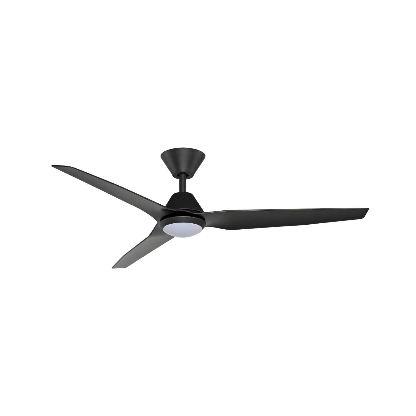 Fanco Infinity-iD 54'' (137cm) DC Ceiling Fan with LED Light - Black F8031/202B - The Blue Space