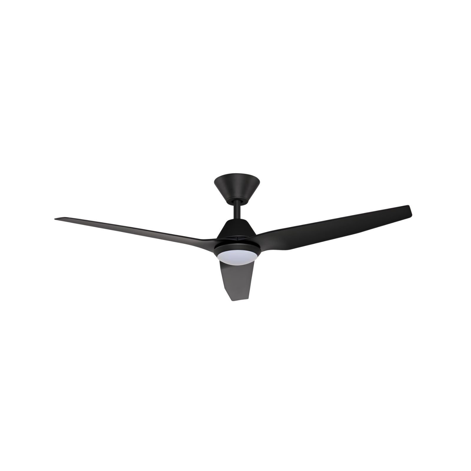 Buttom Fanco Infinity-iD 54'' (137cm) DC Ceiling Fan with LED Light - Black F8031/202B - The Blue Space