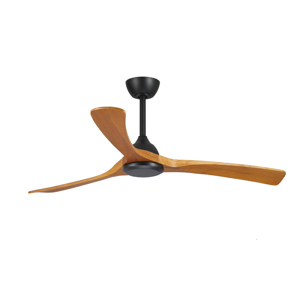 Fanco Sanctuary 52'' (132cm) DC Ceiling Fan - Black and Teak