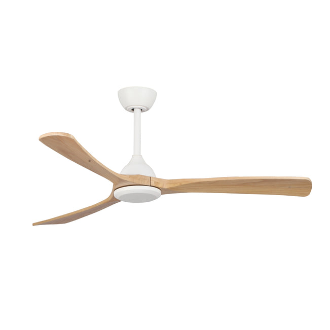 Fanco Sanctuary 52'' (132cm) DC Ceiling Fan - White and Natural F6000/119A - The Blue Space