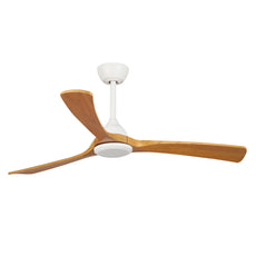 Fanco Sanctuary 52'' (132cm) DC Ceiling Fan - White and Teak F6000/118A - The Blue Space