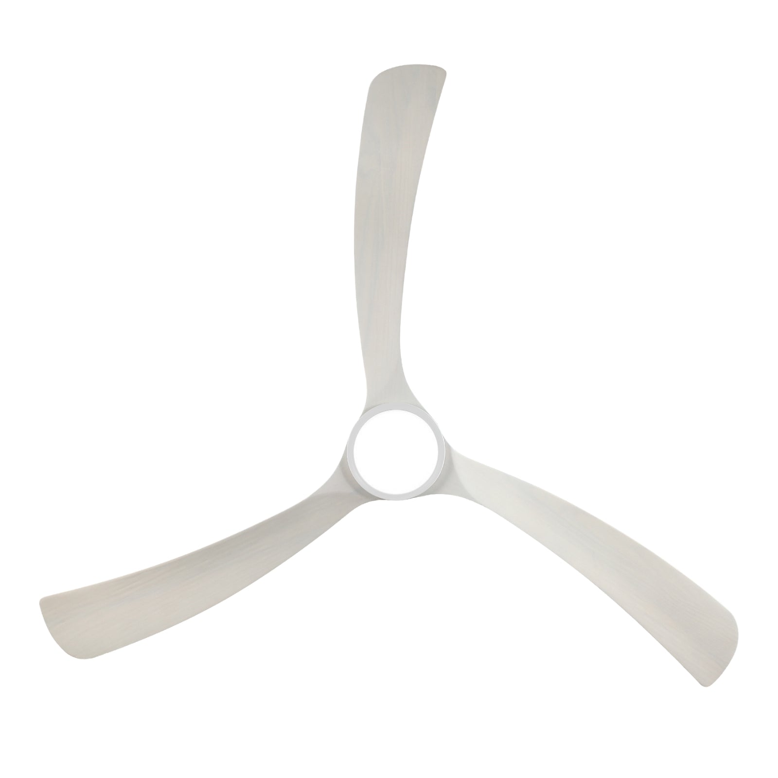 Plan View Fanco Sanctuary 70'' (178cm) DC Ceiling Fan with LED Light - White and Whitewash KF6011/101A - The Blue Space