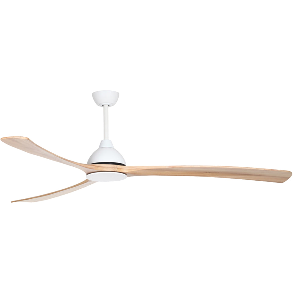 Fanco Sanctuary 86'' (218cm) DC Ceiling Fan - White and Natural