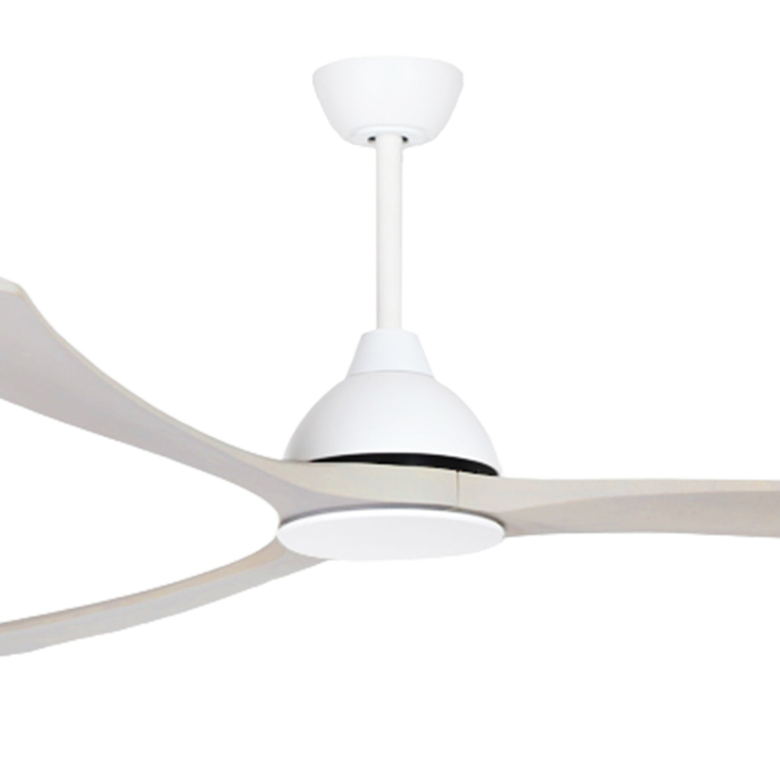 Details Fanco Sanctuary 86'' (218cm) DC Ceiling Fan - White and Whitewash KF6020/101A - The Blue Space