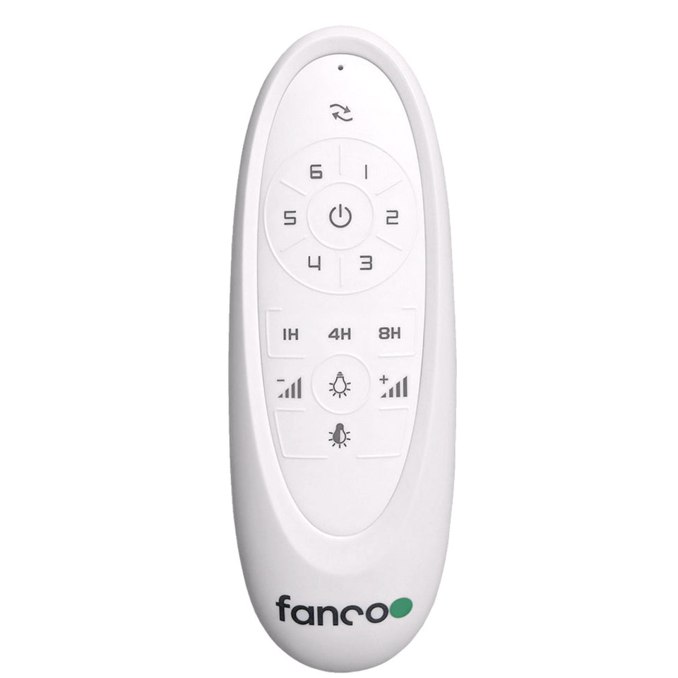 Fanco Sanctuary 92'' (234cm) DC Ceiling Fan - White and Teak