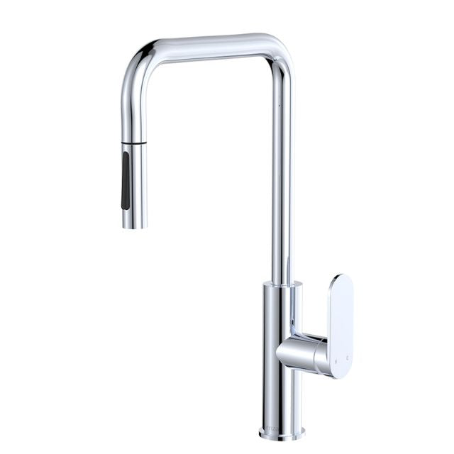 Fienza Empire Slim Pull Out Sink Mixer Chrome