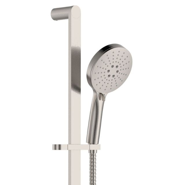 Close Fienza Empire Slim Rail Shower Brushed Nickel 444118BN - The Blue Space