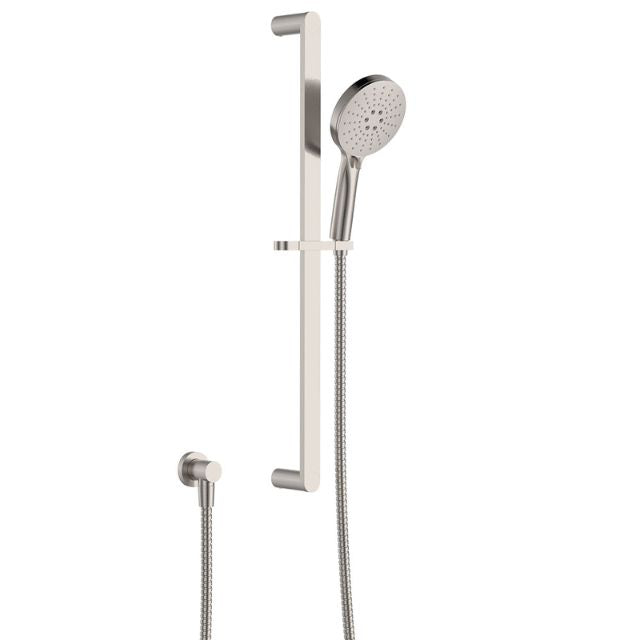 Fienza Empire Slim Rail Shower Brushed Nickel