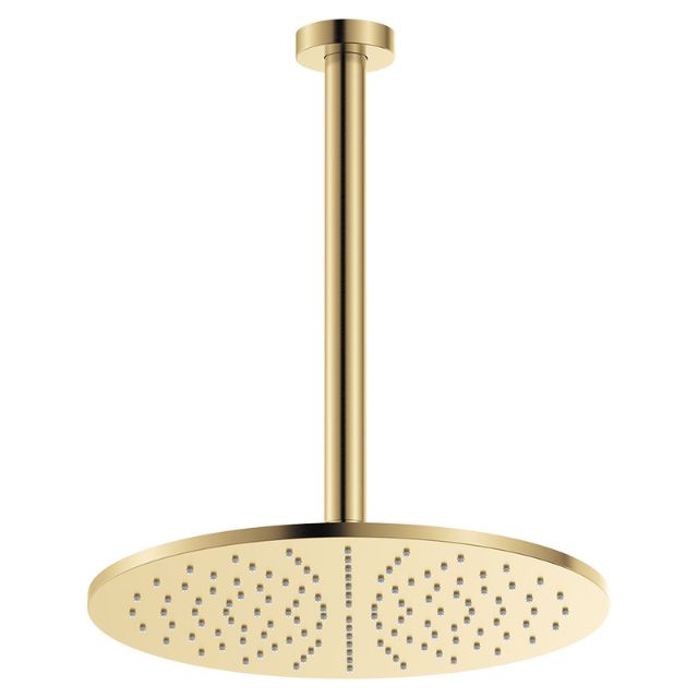 Fienza Empire Slim Shower Ceiling Dropper Set Urban Brass
