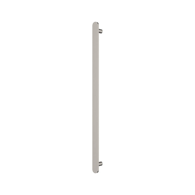 Fienza Empire Slim Vertical Heated Towel Rail 60 x 900mm Brushed Nickel 889900BN - The Blue Space