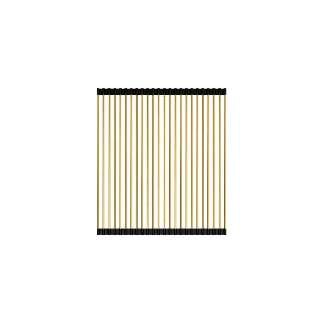 Fienza Hana Sink Drainer Roller Rugged Brass 420X450X5mm A22RB - The Blue Space