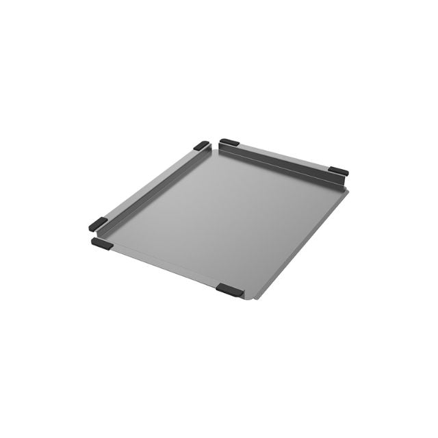 Angle Fienza Hana Sink Draining Tray Carbon Metal 325X430X20mm A21CM - The Blue Space