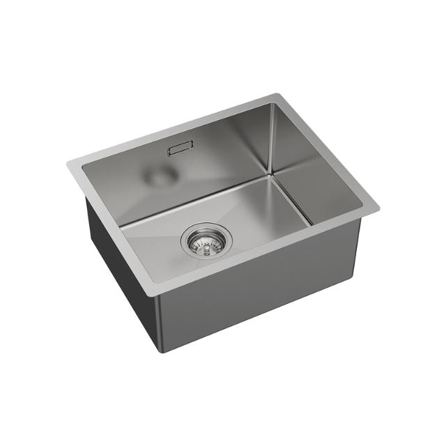Angle Fienza Hana Laundry Sink 39L With Overflow Top/Undermount 510X420X230mm 68500 - The Blue Space