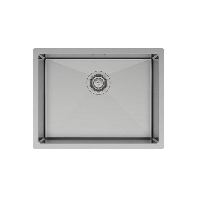 Fienza Hana Laundry Sink 50L With Overflow Top/Undermount 580X445X240mm 68501 - The Blue Space