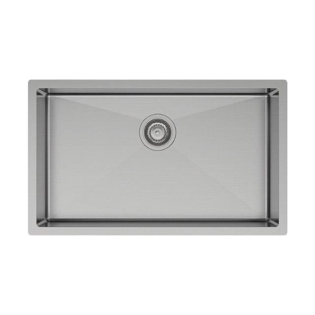 Fienza Hana Single Bowl Sink 55L Top/Undermount 750X450X200mm 68405 - The Blue Space