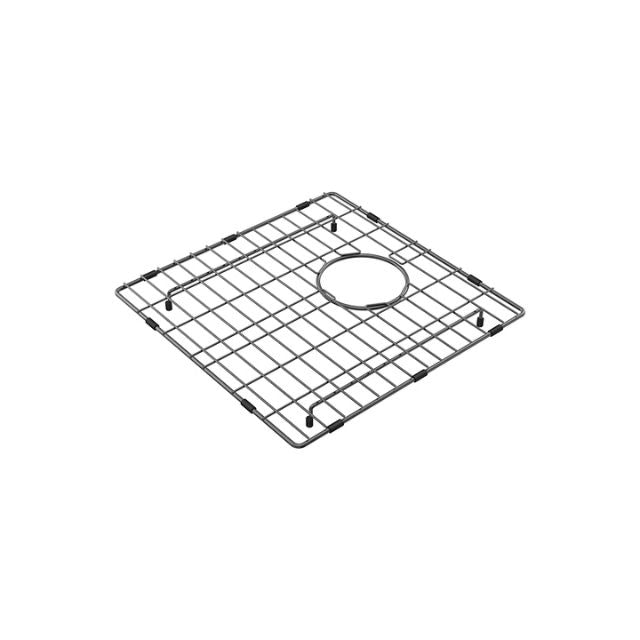 Fienza Hana Sink Protector 27L Carbon Metal 330X390X5mm