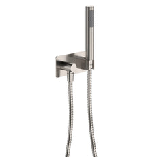 Fienza Isabella Hand Shower Rectangular Plate Brushed Nickel 433112BN - The Blue Space