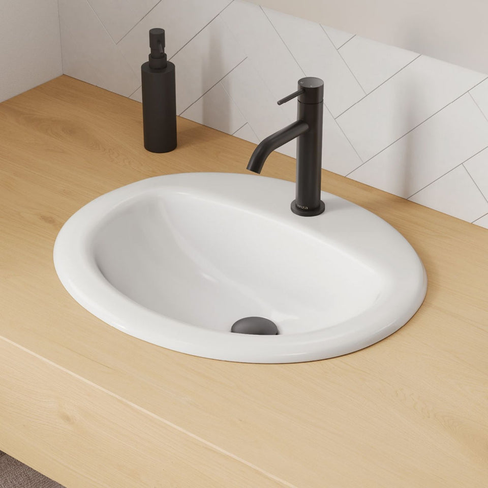 Fienza Kaya Basin Mixer Matte Black