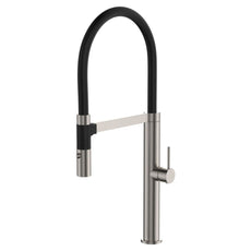 Fienza Kaya Pull Down Sink Mixer Brushed Nickel 228109BN-LF - The Blue Space