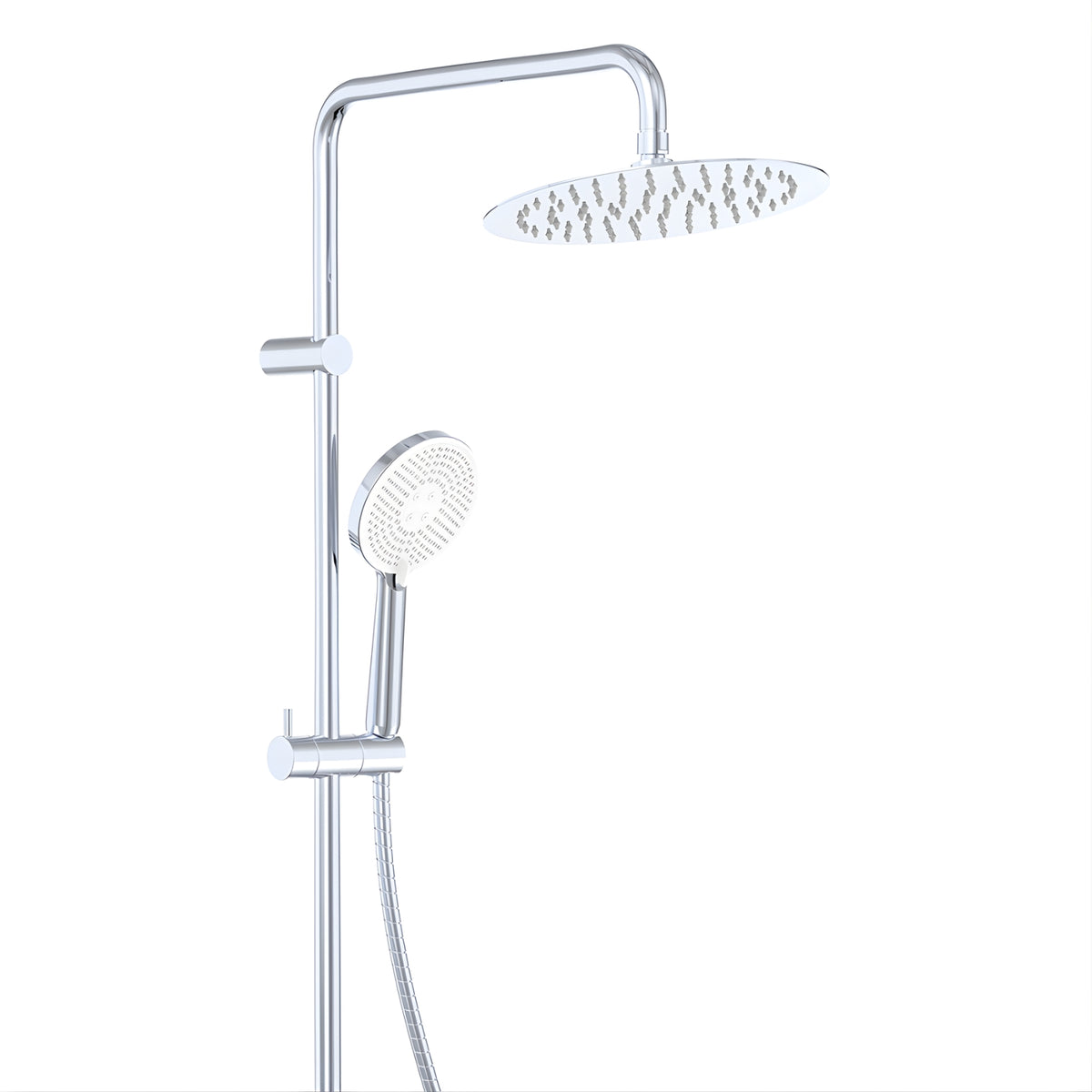 Fienza Kaya Retrofit Twin Shower - Chrome 455101 - The Blue Space