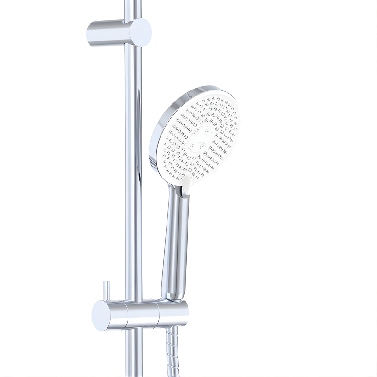 Close Fienza Kaya Retrofit Twin Shower - Chrome 455101 - The Blue Space