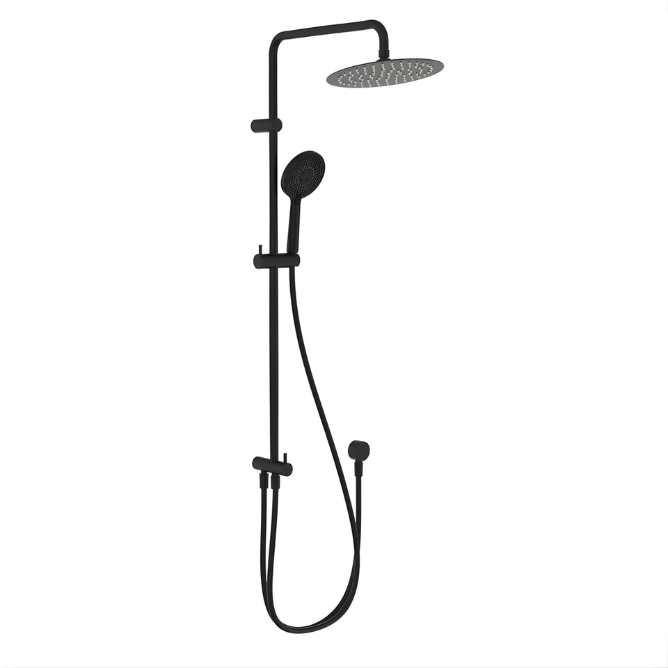 Fienza Kaya Retrofit Twin Shower - Matte Black