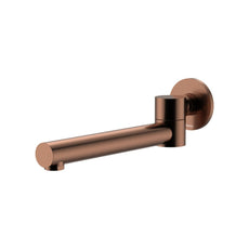 Fienza Kaya Swivel Wall Basin/Bath 230mm Outlet Brushed Copper 228125CO-LF - The Blue Space