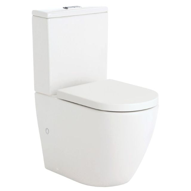 Fienza Koko Tornado Flush Back-to-Wall Toilet Suite GEBERIT Internal - P-Trap K002GEP - The Blue Space