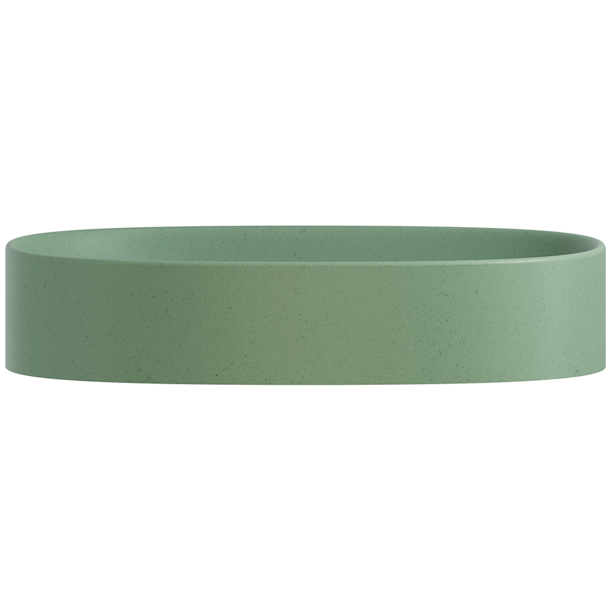 Front Fienza Paloma Pill Concrete Wall Hung Basin - Sage RB145SG