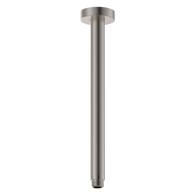 Fienza Round Shower Dropper 300mm Brushed Nickel 422117B - The Blue Space